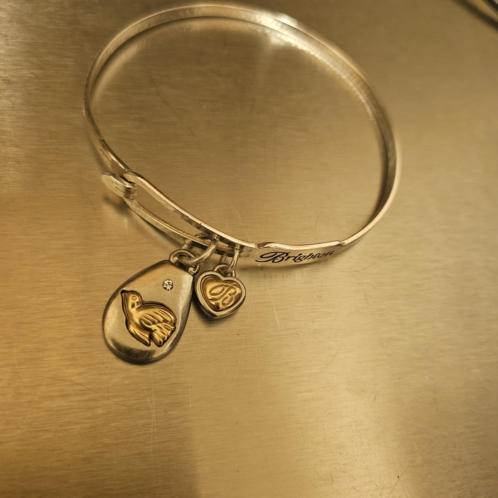 Brighton Silver Bangle Bracelet
